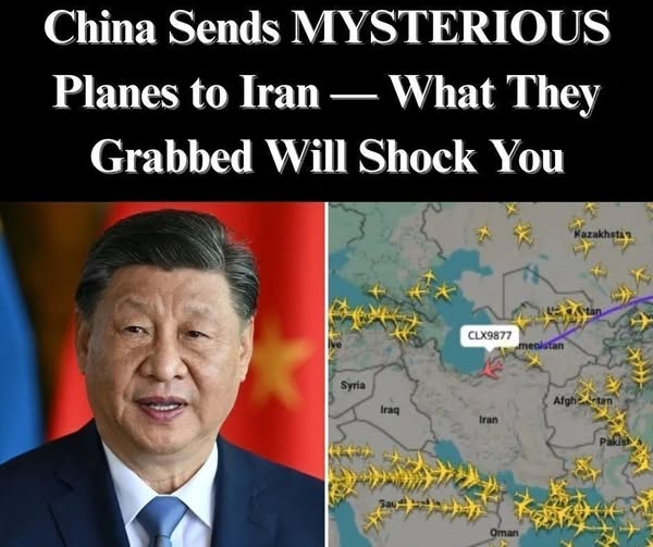 China Sends Mysterious Planes to Iran — What They Grabbed Has Everyone Talking
