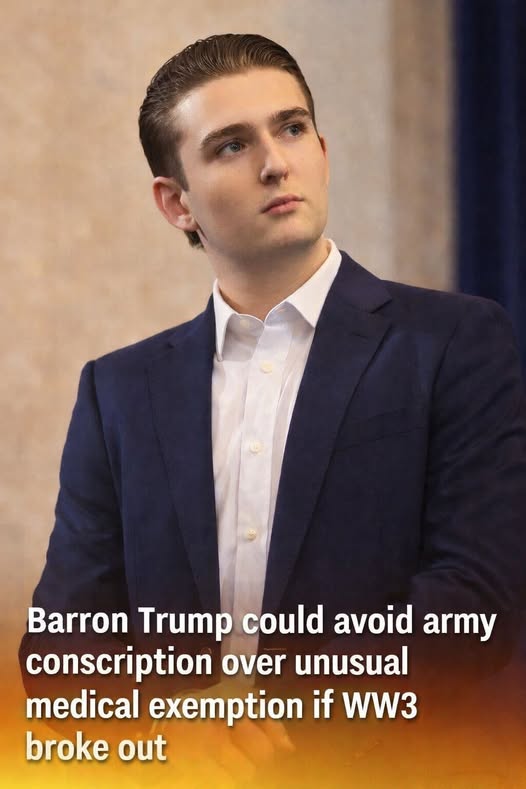 Barron Trump Could Avoid Army Conscription Over Unusual Medical Exemption If WW3 Broke Out