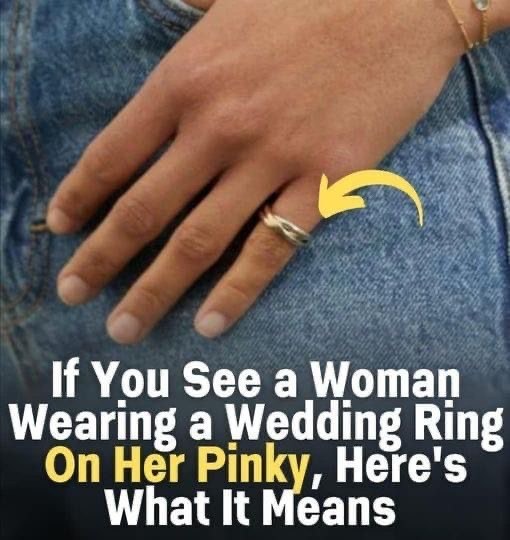 What Does It Mean When a Woman Wears Her Wedding Ring on Her Pinky Finger?