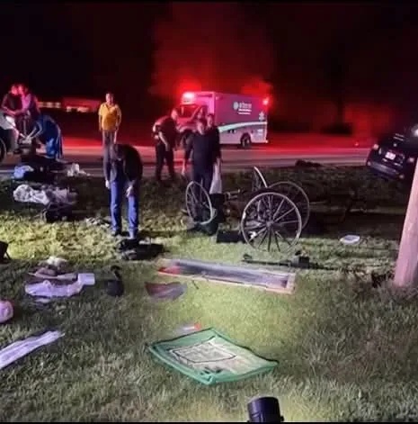 Jeep plows into Amish buggy near B