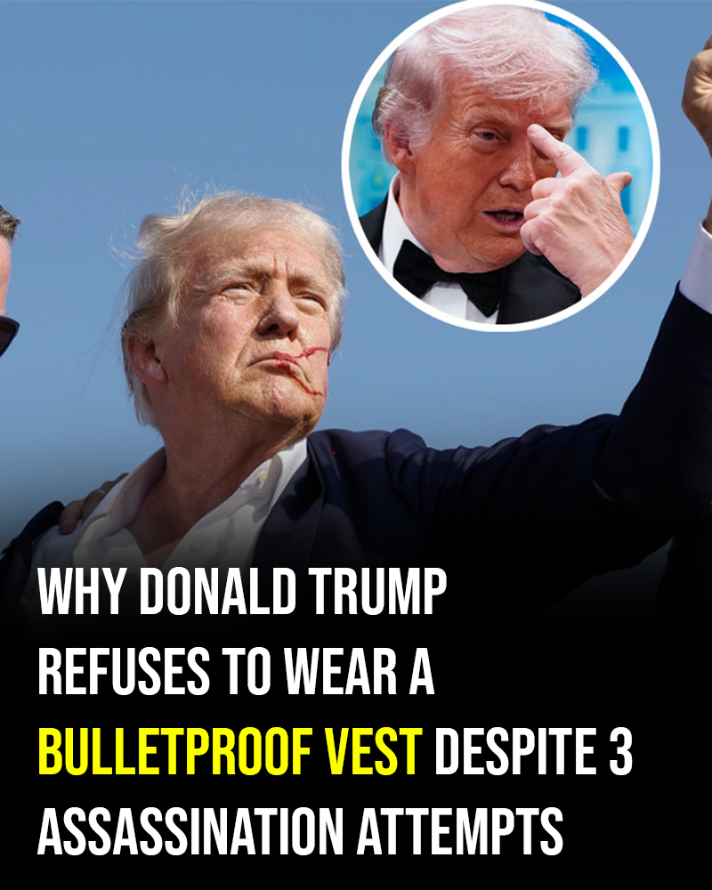 Why Donald Trump refuses to wear a